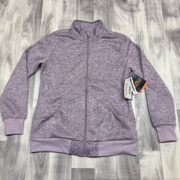 Ridgecut Jackets & Blazers - ✅ Womens M Ridgecut Toughwear Full Zip Fleece Jacket/Sweater Outdoor Hiking Gear